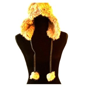 Trooper Hat. Brown And Black